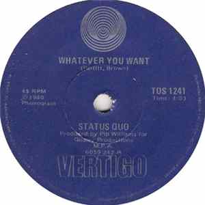Status Quo - Whatever You Want Album