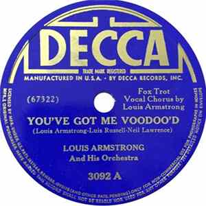 Louis Armstrong And His Orchestra - You've Got Me Voodoo'd / Harlem Stomp Album