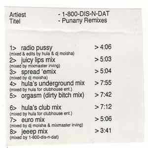 1-800-Dis-N-Dat - Punany Album