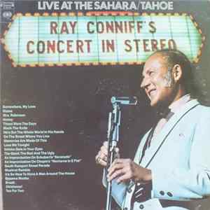 Ray Conniff - Concert In Stereo (Live At The Sahara/Tahoe) Album