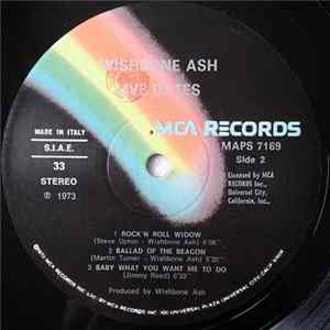 Wishbone Ash - Live Dates Album