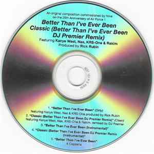 Kanye West / Nas / KRS-One / Rakim - Better Than I've Ever Been / Classic Album