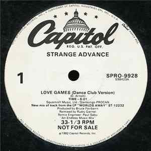 Strange Advance - Love Games Album