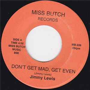 Jimmy Lewis - Dont Get Mad Get Even / No Chicken Wings Album