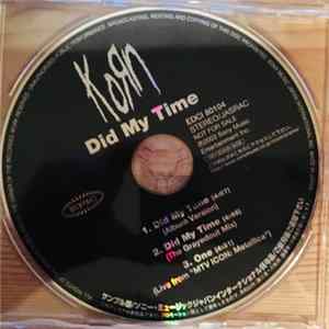 Korn - Did My Time Album