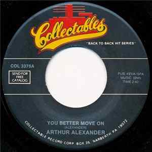 Arthur Alexander - You Better Move On / Anna (Go To Him) Album