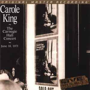 Carole King - The Carnegie Hall Concert Album