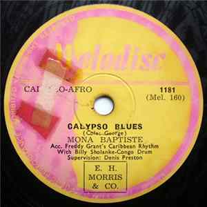 Mona Baptiste - Calypso Blues Album
