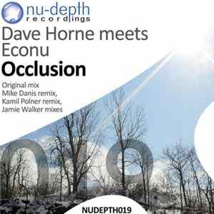 Dave Horne Meets Econu - Occlusion Album