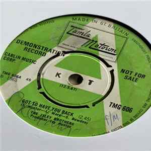 The Isley Brothers - Got To Have You Back Album