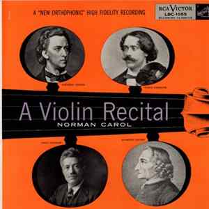 Norman Carol, Julius Levine - A Violin Recital Album