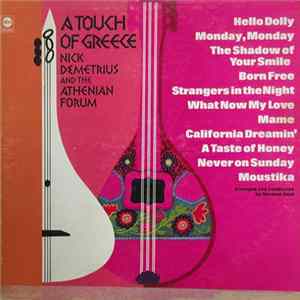 Nick Demetrius And The Athenian Forum - A Touch Of Greece Album