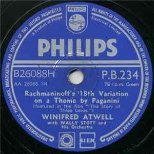 Winifred Atwell - Rachmaninoff's 18th Variation On A Theme By Paganini / Moonlight Fiesta Album