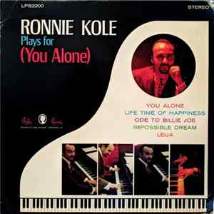 Ronnie Kole - Ronnie Kole Plays For (You Alone) Album
