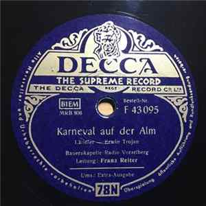 Bauernkapelle Radio Vorarlberg, Franz Reiter - Karneval Auf Der Alm / Extra-Ausgabe Album