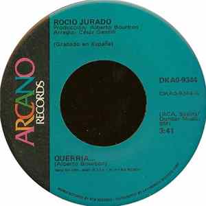 Rocio Jurado - Querria / Brillo De Lagrima Album