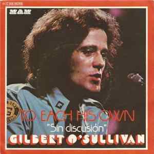 Gilbert O'Sullivan - To Each His Own Album
