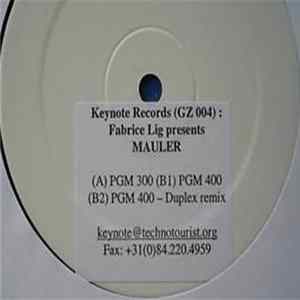 Fabrice Lig Presents Mauler - PGM 300/400 Album