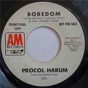 Procol Harum - Boredom/The Devil Came From Kansas Album