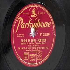 Geraldo And His Orchestra - So-o-o In Love / Kentucky Album