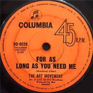 The Art Movement - For As Long As You Need Me Album