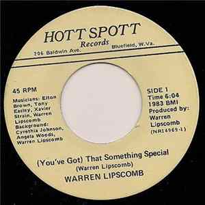 Warren Lipscomb - (You've Got) That Something Special Album