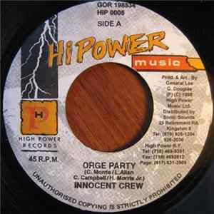 Innocent Crew - Orge Party Album