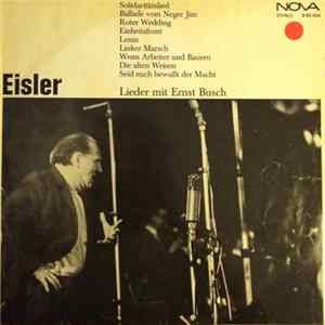 Eisler - Lieder Mit Ernst Busch Album