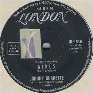 Johnny Burnette With The Johnny Mann Singers - Girls Album