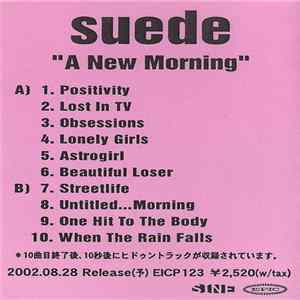 Suede - A New Morning Album