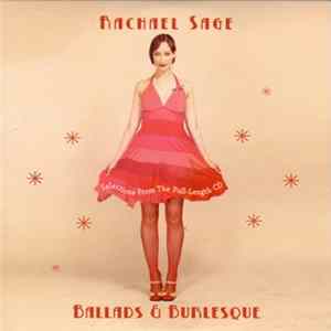 Rachael Sage - Ballads & Burlesque Album
