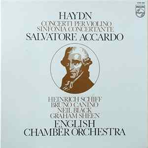 Salvatore Accardo, Joseph Haydn - Conceri Per Violino Album