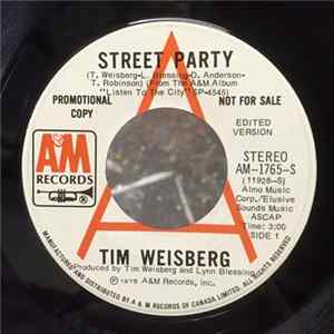 Tim Weisberg - Street Party Album