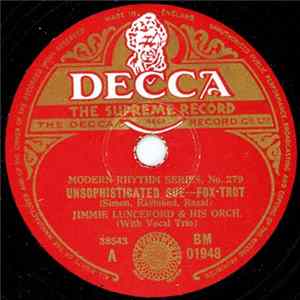 Jimmie Lunceford And His Orchestra - Unsophisticated Sue / Stardust Album