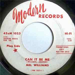 Mel Williams - Can It Be Me Album