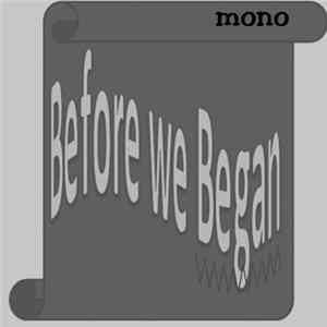 Dan Burnette - Before We Began [Mono] Album