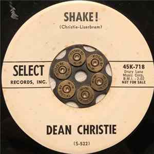 Dean Christie - Shake! / Teenage Jezebel Album