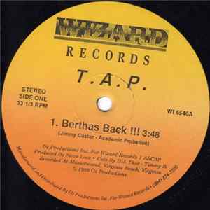 T.A.P. - Berthas Back!!! Album