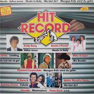 Various - Hit Record Album