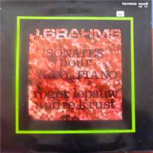 J. Brahms — Roger Lepauw - André Krust - Sonates Pour Alto Et Piano Album