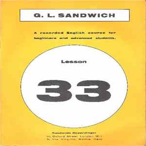 No Artist - A Recorded English Course For Beginners And Advanced Students - Lesson 33 Album