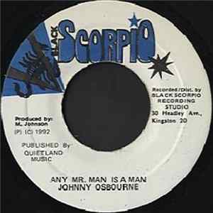 Johnny Osbourne - Any Mr Man Is A Man Album