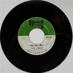 Joe Simon - Your Time To Cry / I Love You More (Than Anything) Album
