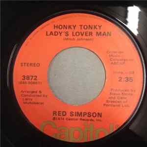 Red Simpson - Honky Tonky Lady's Lover Man Album