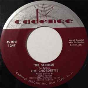 The Chordettes - Mr. Sandman / I Don't Wanna See You Cryin' Album