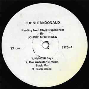 Johnie McDonald - Reading From Black Experiences Album