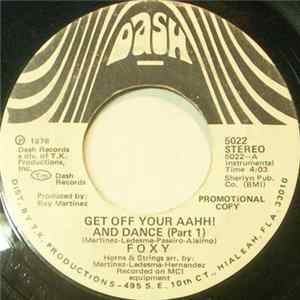 Foxy - Get Off Your Aahh! And Dance (Part 1) Album