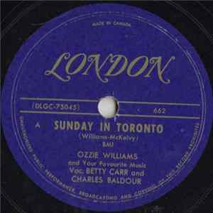 Ozzie Williams With Betty Carr And Charles Baldour - Sunday In Toronto Album