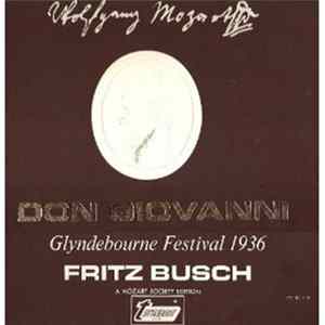 Fritz Busch - Don Giovanni Glyndebourne Festival 1936 Album