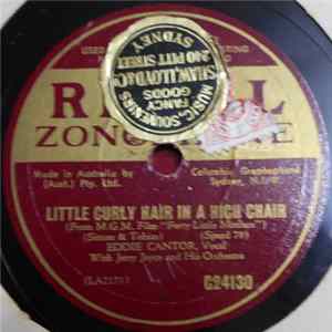 Eddie Cantor - Little Curly Hair In A High Chair / Margie Album